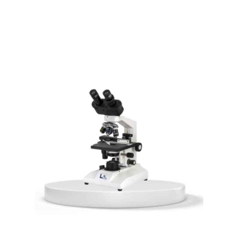 Labcare 100-265VAC Microscope with LED Light & Lab Binocular Head, LB-98BL