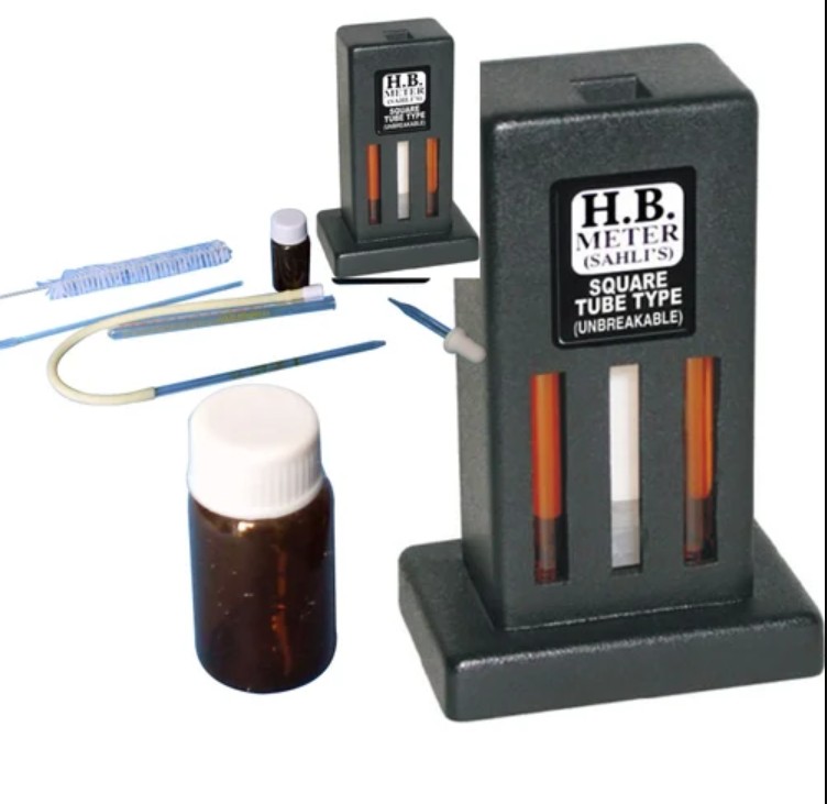 Hemoglobin-meter Sahli's Square tube