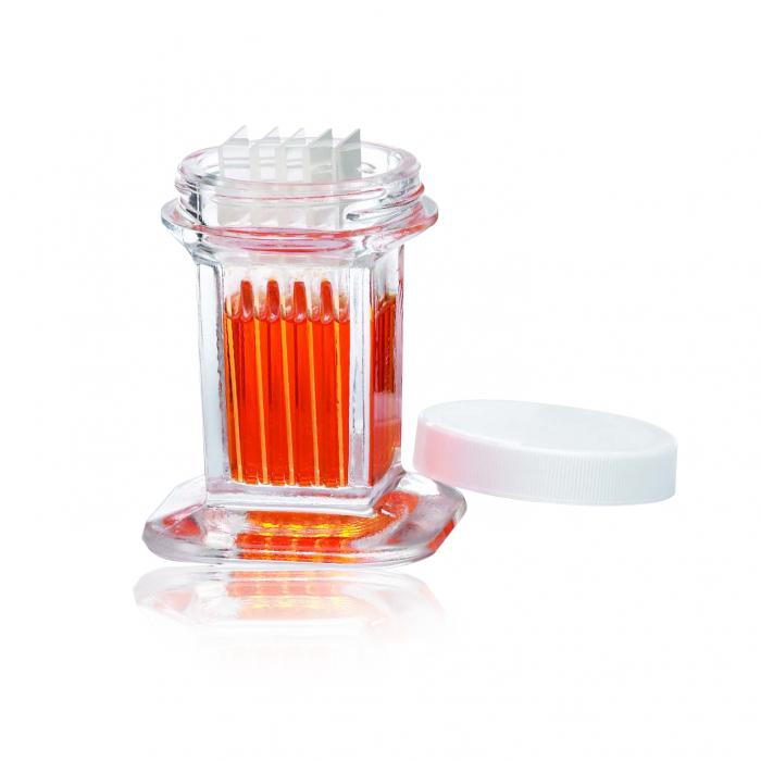 Staining jars for slides-
