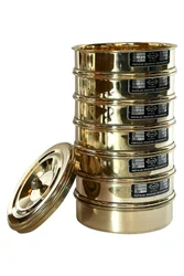 Sieves Set Of 8 Brass