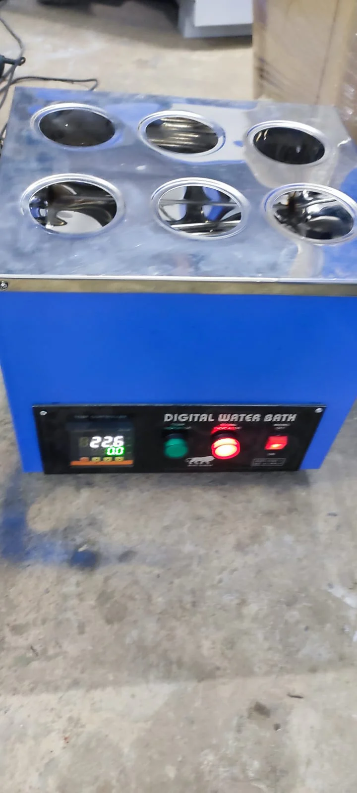 Water bath 6 Hole ss