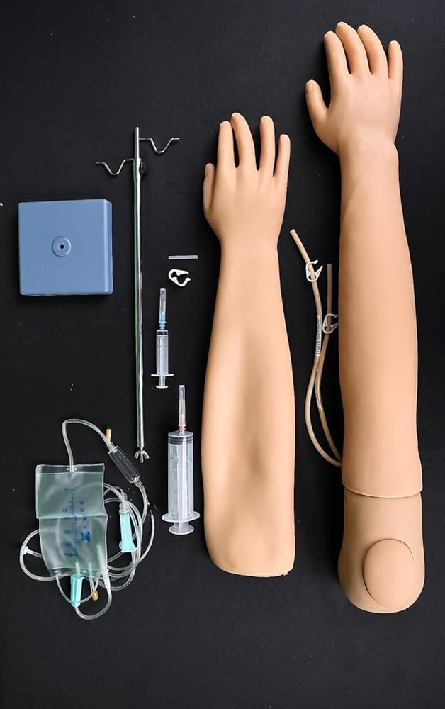 MANIKIN FOR DEMOSTRATION OF INTRAVENOUS INJECTION-ANEMA