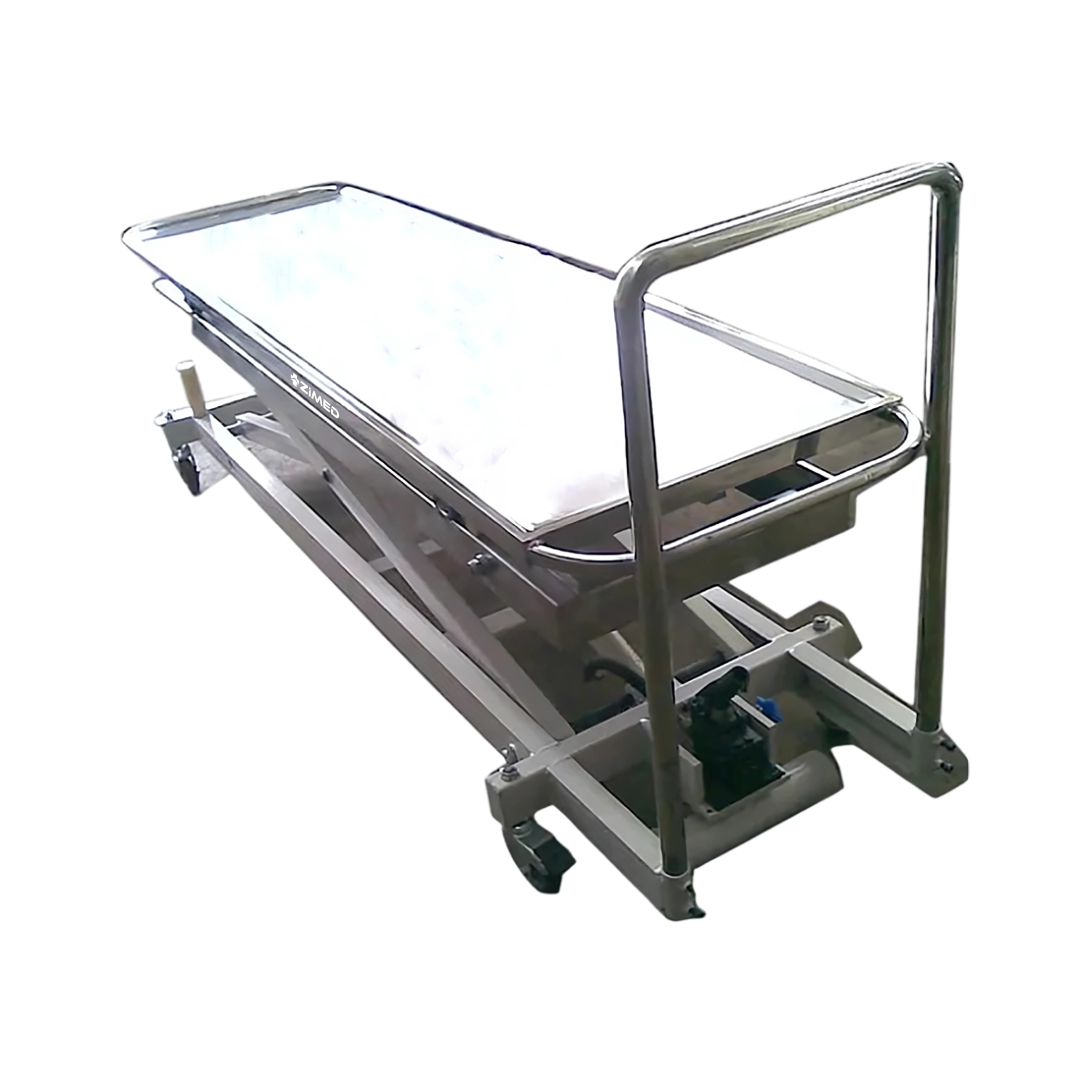 Stretchers for shifting dead bodies