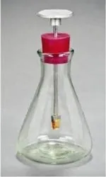 Gold Leaf Electroscope Conical Flask Pattern