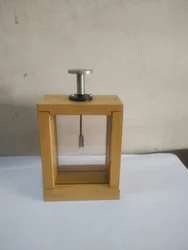 Gold Leaf Electroscope Wooden Frame