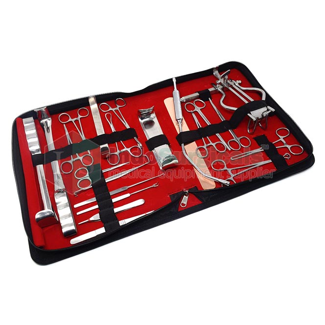 Pediatric surgical instrument set