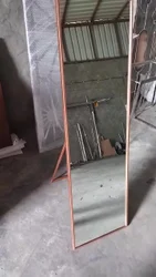 Mirror Plain With Stand 100X25 Mm Doz