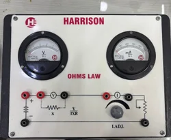Ohms Law Apparatus With Dc Meter Routine Model