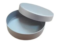 Petri Dish Aluminium 2& length and dia 50mm Moisture Can