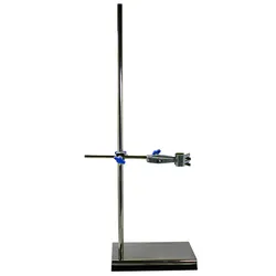 Retort Ring Fitted With Boss Head (Powder Coated) Heavy (Funnel Holder) Size 2 Dia Or 2